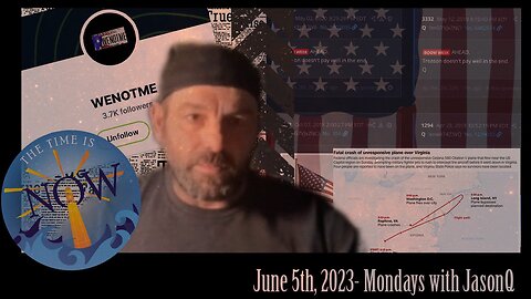 June 5th, 2023- Mondays with Jason Q -Originally Aired on 6-5-2023 WeNotMe