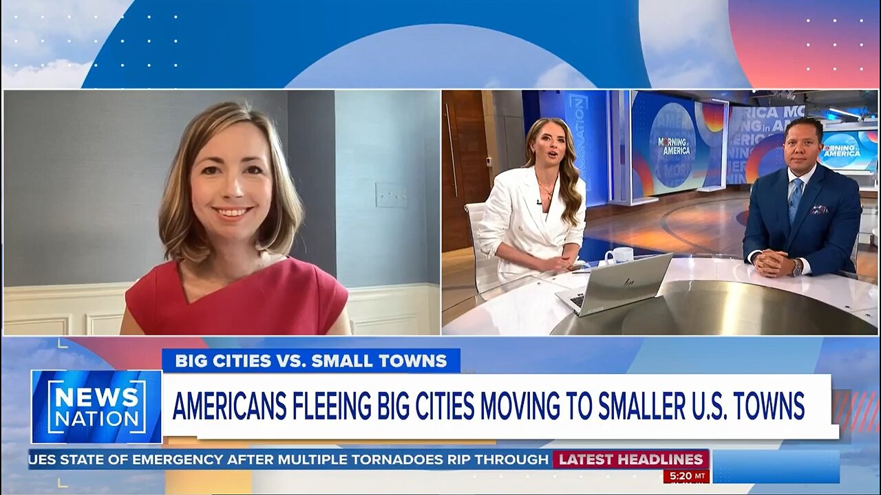 Jessica Anderson discusses big-city vs small-town values