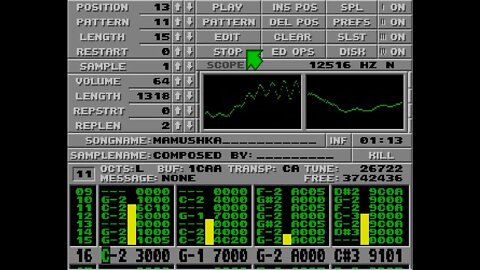 Atari ST Protracker Mods - Mamushka