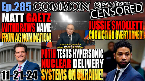 Ep.285 GAETZ WITHDRAWS! Key To Overriding Lobbying Interests: Recess Appointments! MSNBC, CNBC on the Chopping Block! Sweden Advises Citizens To Prepare For Nuclear War