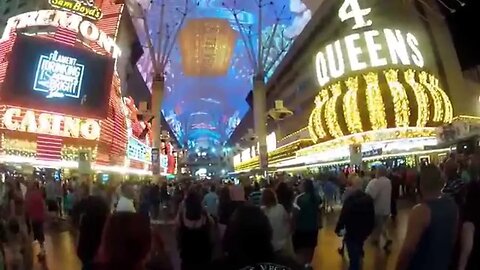 Fremont Street Experience ~ GoPro 10/3/15