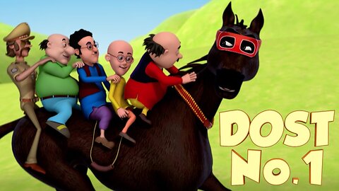 Cartoon||Motu Patlu||Dost No.01|| Cartoon Kidz||