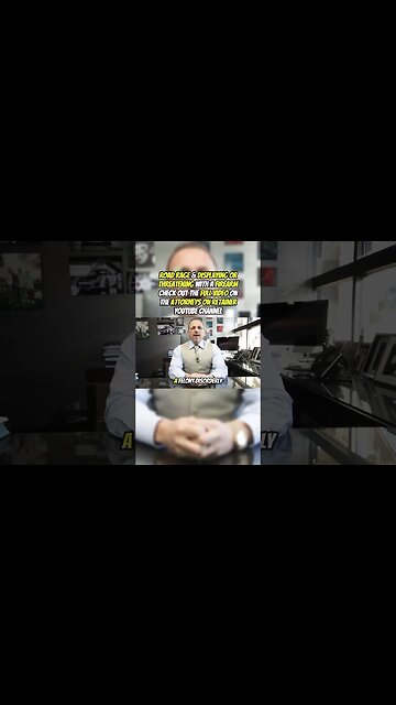 🚙⚠️Road Rage, Better Not!! ➡️Full video on our channel #roadrage #attorney #firearm #concealcarry
