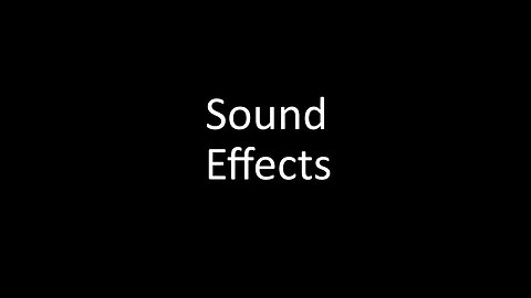 sound effects