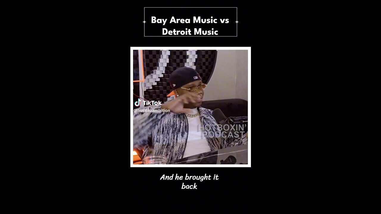 Bay Area Music VS Detroit Music