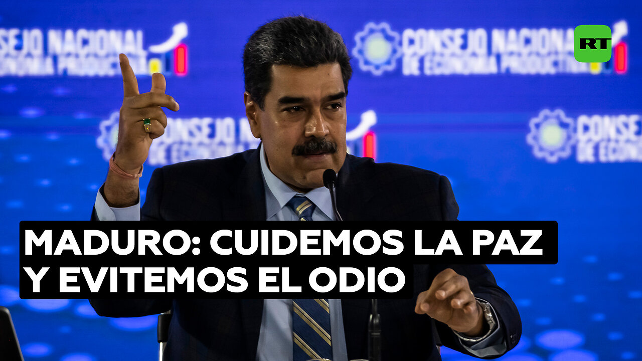 Maduro: Cuidemos la paz y la armonía, no podemos permitir que se expanda el odio en la región