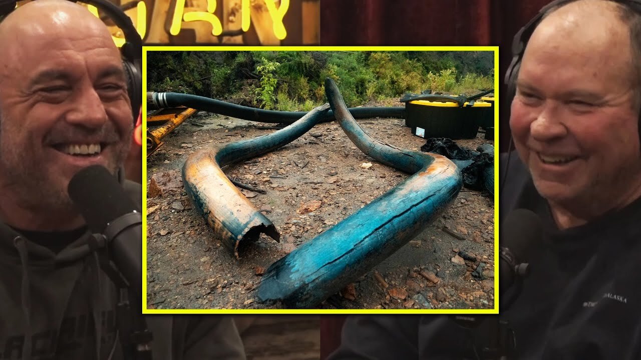 Joe Rogan: SECRET Mammoth Boneyard DISCOVERED Mining For GOLD?!