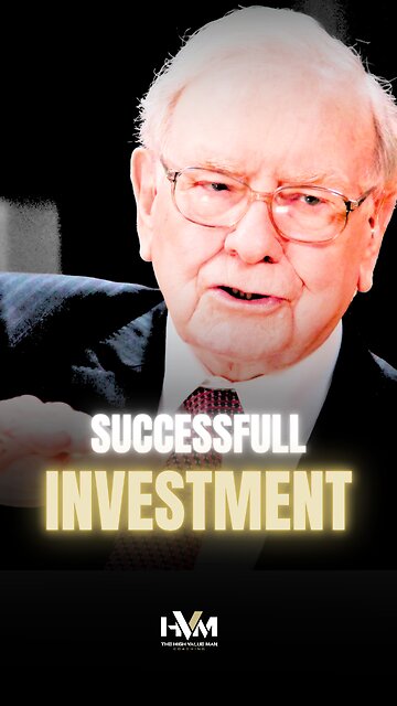 Warren Buffett revealing the key of successfull investments