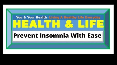 HOW TO PREVENT INSOMNIA