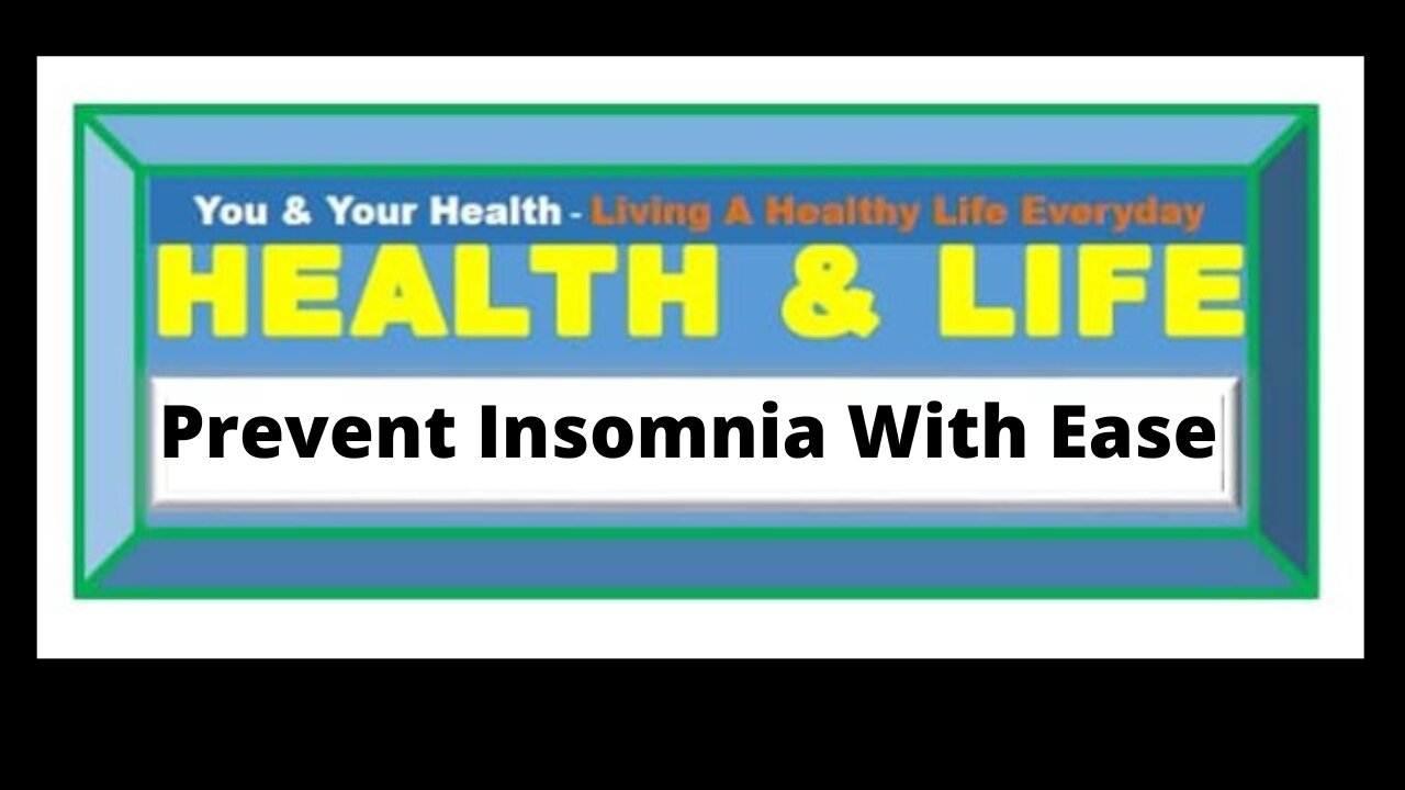 HOW TO PREVENT INSOMNIA