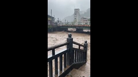 Heavy rain hits Japan