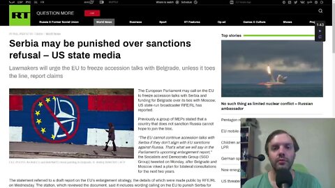 Serbia may be punished over sanctions refusal