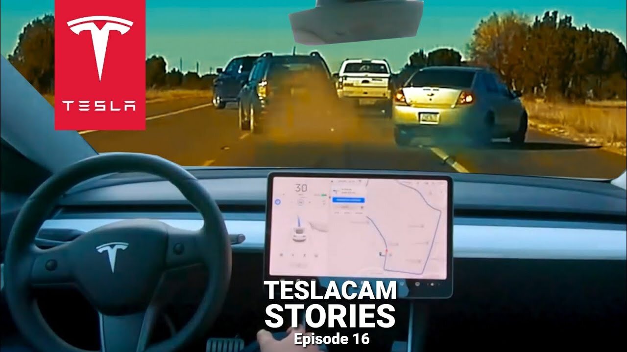 TESLA AUTOPILOT PREDICTS CRASH COMPILATION