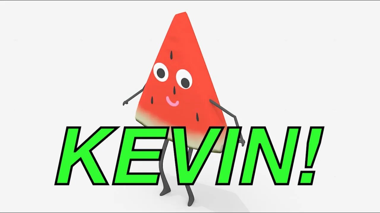 Happy Birthday KEVIN! - WATERMELON Birthday Song