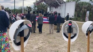 Charlotte County Beirut Peacekeepers Memorial Groundbreaking