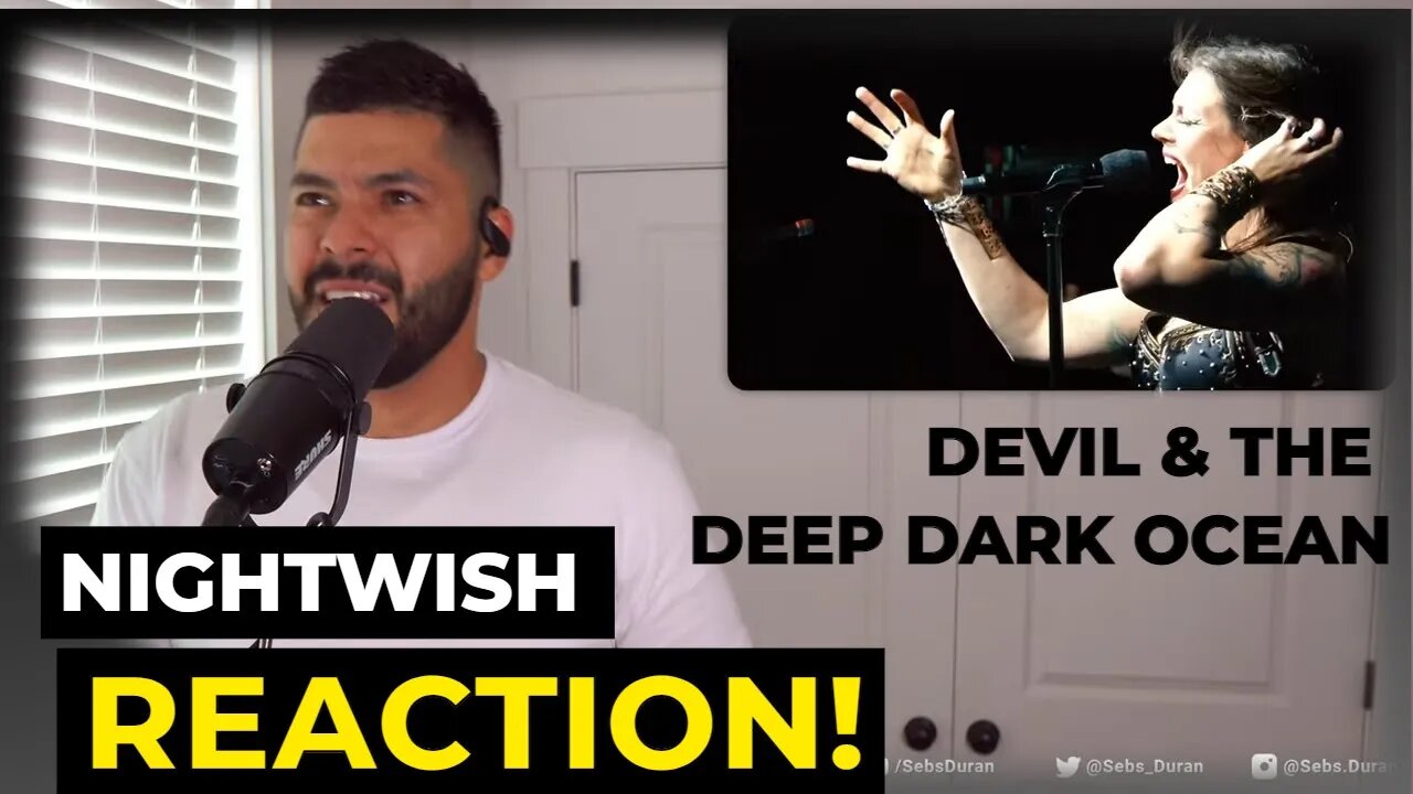 NIGHTWISH - Devil & The Deep Dark Ocean - Live In Buenos Aires (Reaction!)