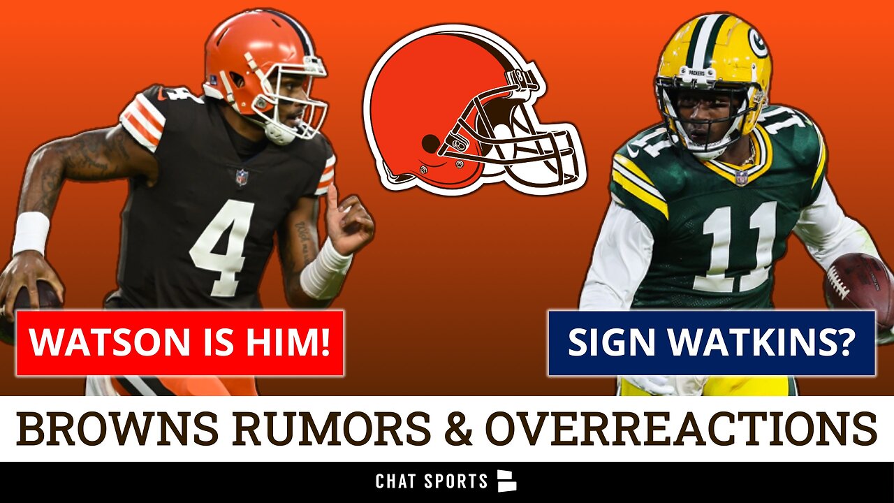 Browns Rumors: Deshaun Watson’s BACK, Joe Woods Keeping His Job