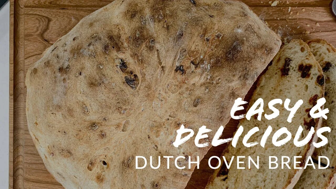 EASY DUTCH OVEN BREAD RECIPE