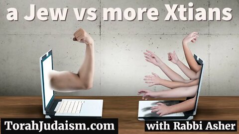 a Jew vs more Xtians