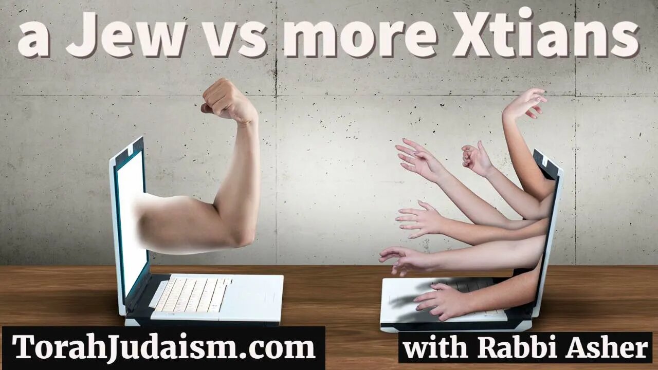 a Jew vs more Xtians