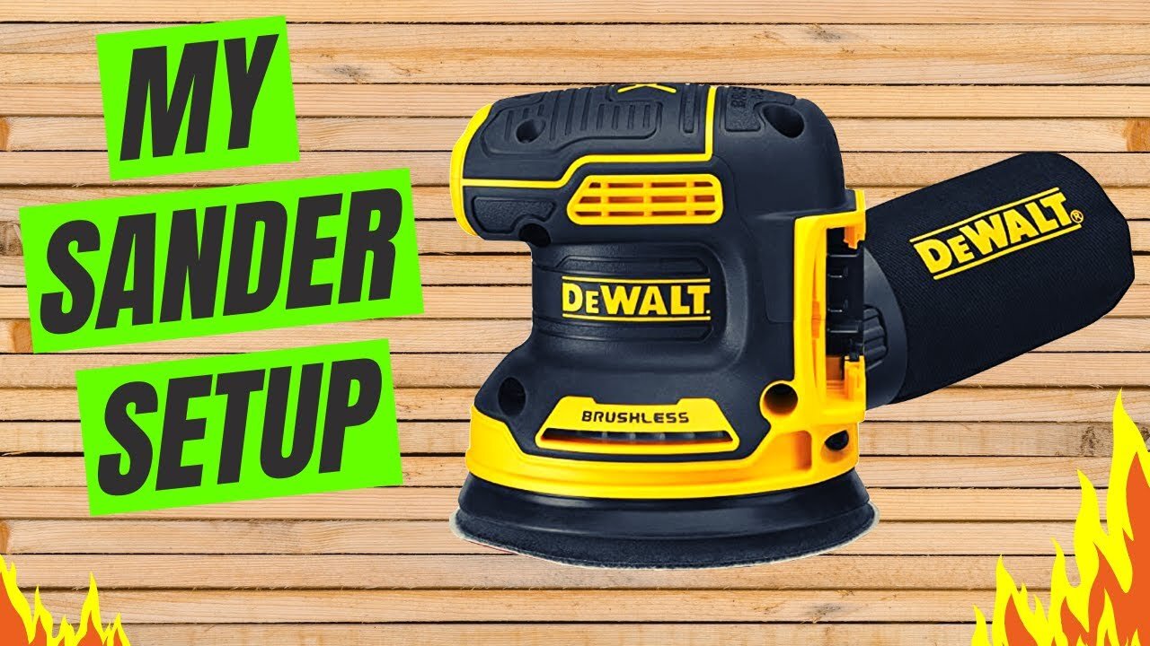 DEWALT® 20V MAX Dewalt Orbital Sander DCW210B Review