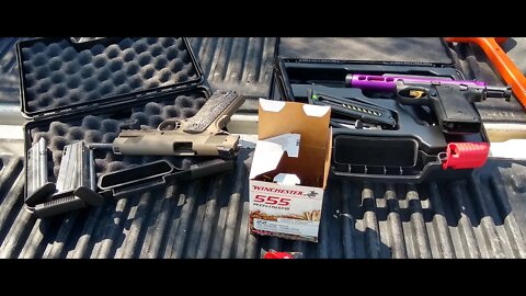 22 LR reliability Test - Winchester White Box, Ruger Mark IV and Colt Rail Gun