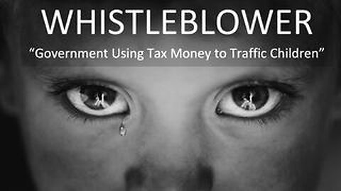 HHS Whistleblower Testimony, ''Government Using Tax Money to Traffic Children'' w Tara Rodas