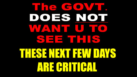 Order Out of Chaos - We Will Never Forget > The Govt. Does not Want U to See