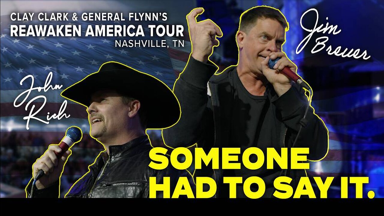 Jim Breuer and John Rich Perform LIVE At General Flynn and Clay Clark’s ReAwaken America Tour