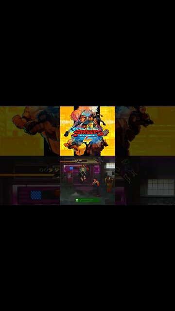 Streets of Rage 4 - Primeira fase parte 3 #shorts