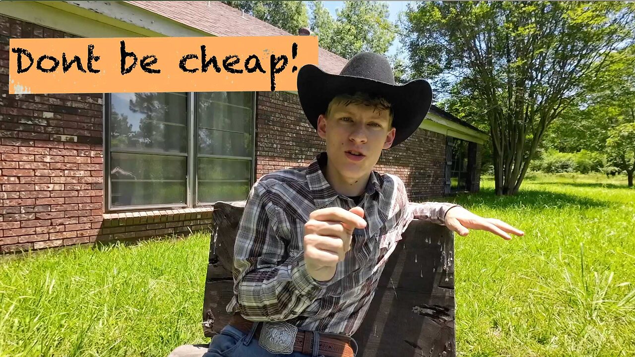 Be frugal not cheap