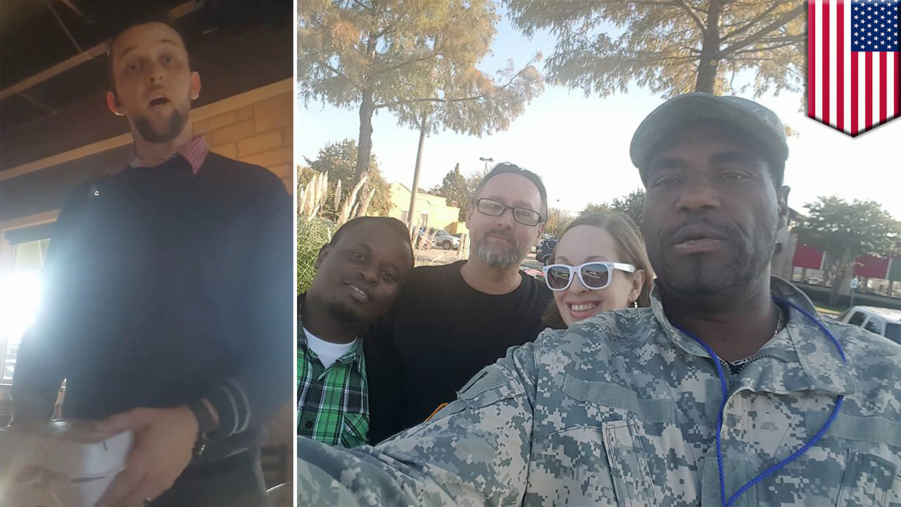 Racism at Chili’s: Black veteran has free meal revoked after Trump supporter complaint - TomoNews