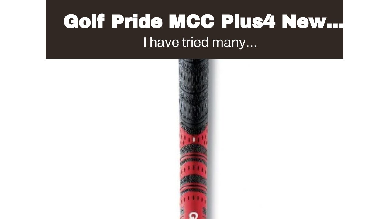 Golf Pride MCC Plus4 New Decade MultiCompound Golf Grip