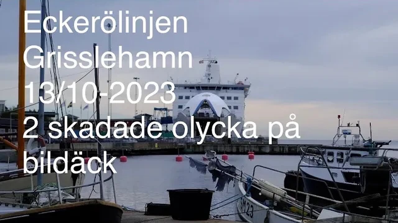 Olycka Grisslehamn