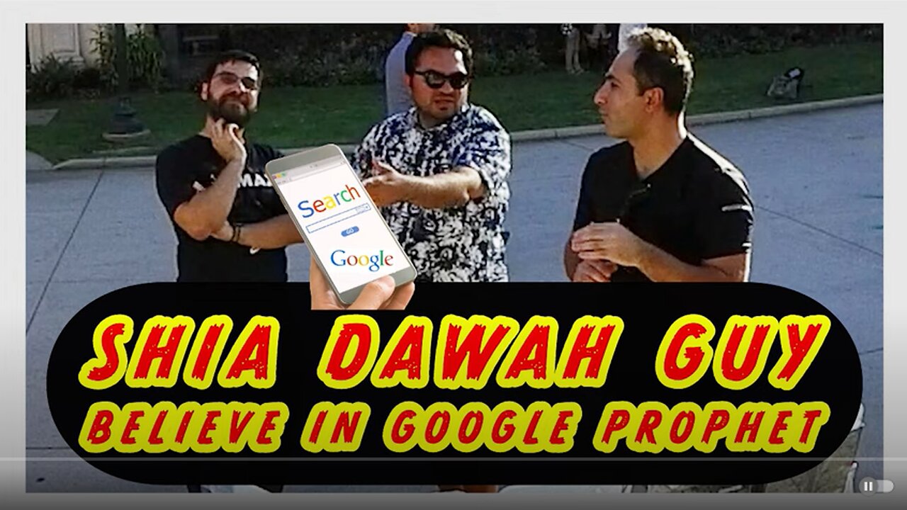 The Dark Secret of Shia Dawah Guy: Belief in GOOGLE Prophet Exposed