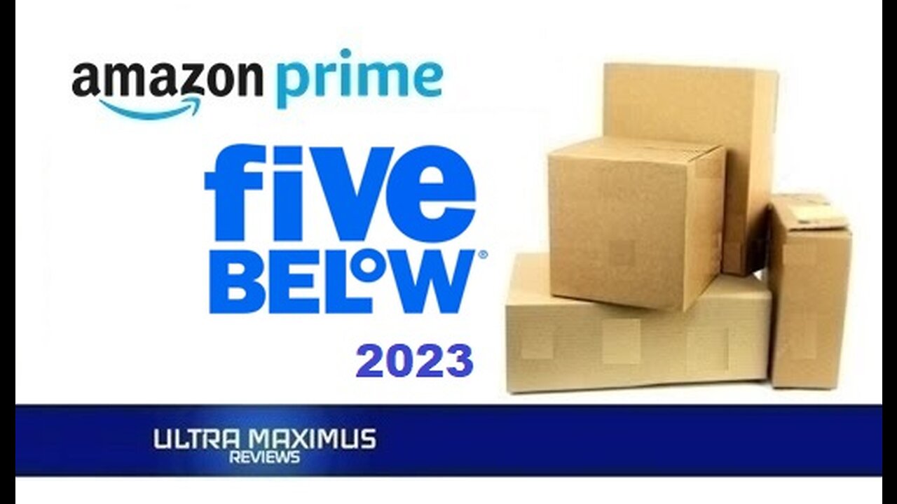 🔥 Amazon Prime & Five Below Unboxing 2023