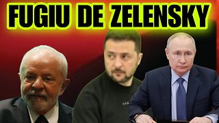 O Lula aparece desconfortavelmente em reunião do G7 no Japão, com a presença de Volodymyr Zelensky