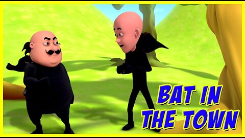 Motu Patlu | Bat In The Town | Motu Patlu in Hindi