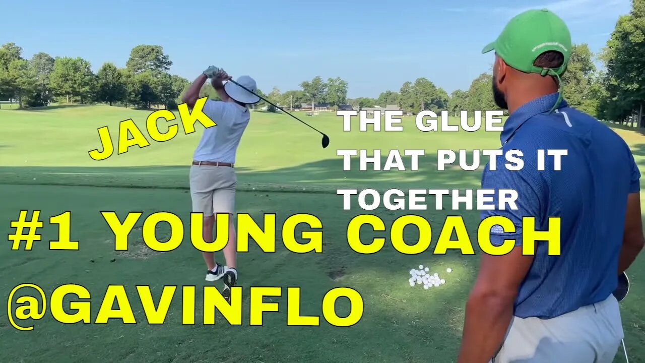 How to IMPROVE YOUR GAME w FLOW like an Athlete. Full Golf lesson with @GavinFlo