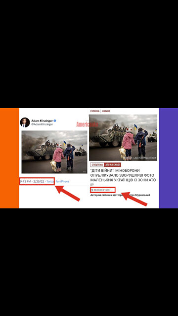 Adam Kinzinger Tweets Ukraine Photo From 2014