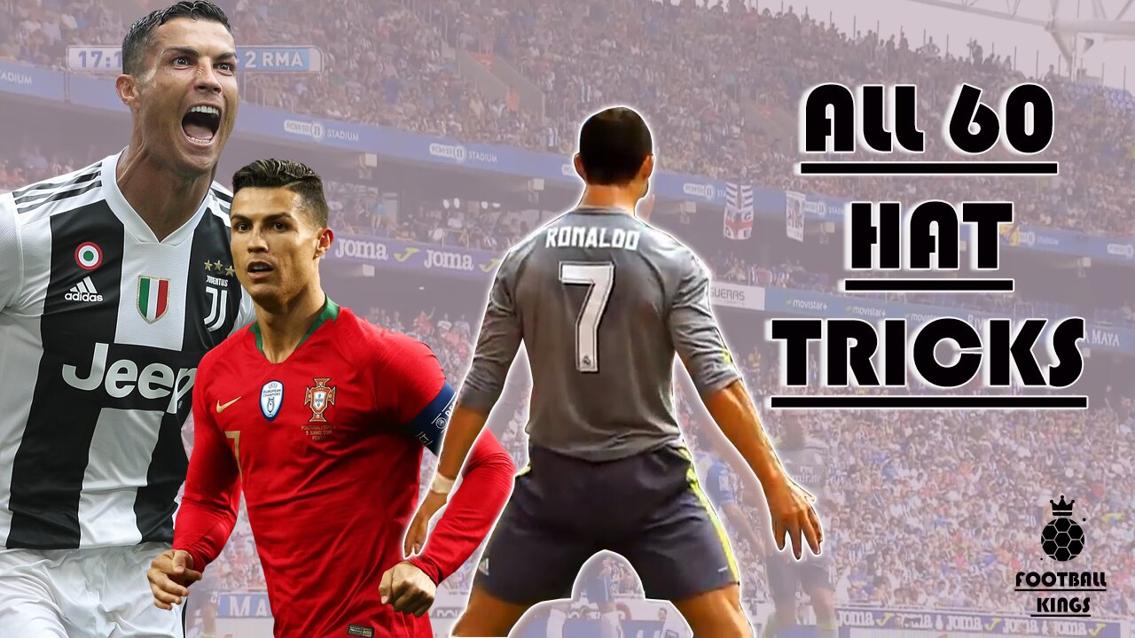 All 60 Career Hat Tricks from Cristiano Ronaldo