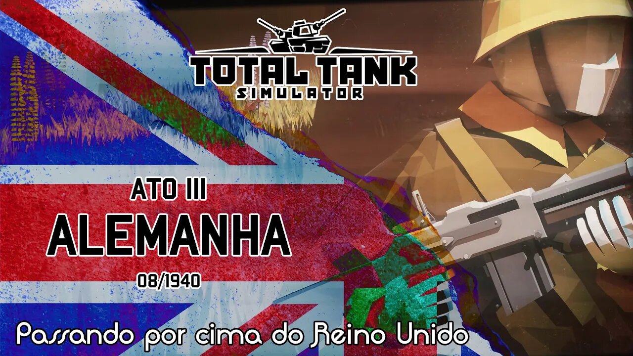 Ato III completo (Alemanha) - Novo Total Tank Simulator - Gameplay PT-BR - 1080p