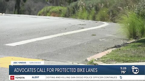 Calls for protected bike lanes on Pershing Drive continue