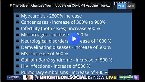 COVID-19 injury figures in the United States.