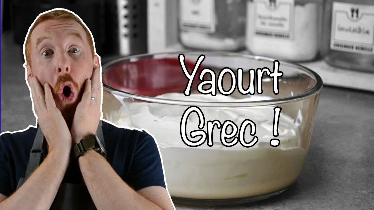 Yaourt Grec 🇬🇷 (Super FACILE et ÉCONOMIQUE)