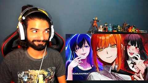 REACT - Mente Perturbada 2 (AnimeVibe) | Micael Part. @MARY BACON