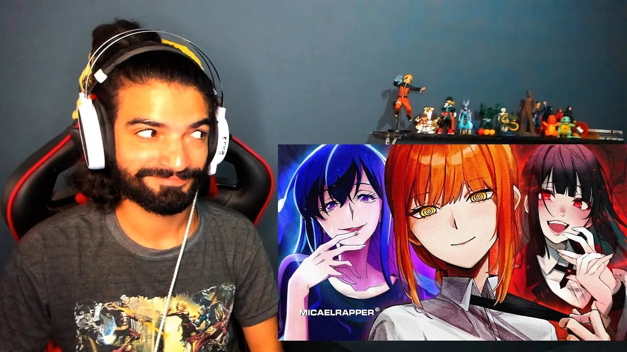 REACT - Mente Perturbada 2 (AnimeVibe) | Micael Part. @MARY BACON