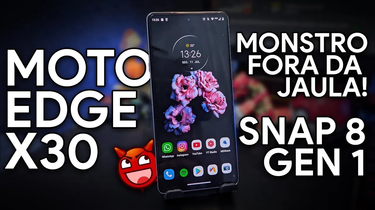 MOTO EDGE X30 É UM ABSURDO! NOVO MONSTRO PRO CANAL!