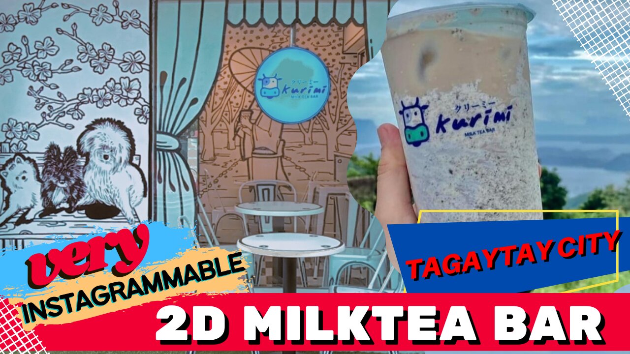 INSTAGRAMMABLE MILK TEA IN TAGAYTAY CITY
