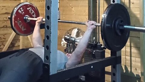 3x10 82.5 Kgs Paused Bench Press. Last Set